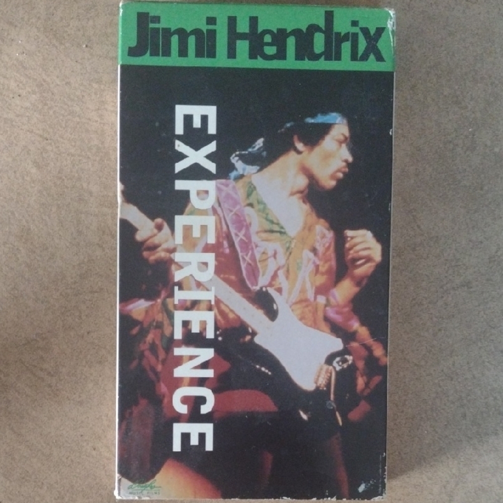 Jimi Hendrix Experience VHS Tape